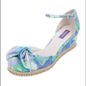 Emilio Pucci Printed Espadrille
